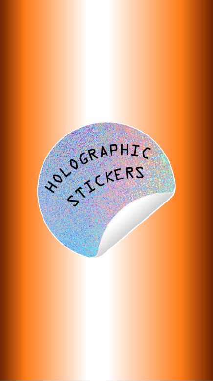 Custom Holographic Stickers