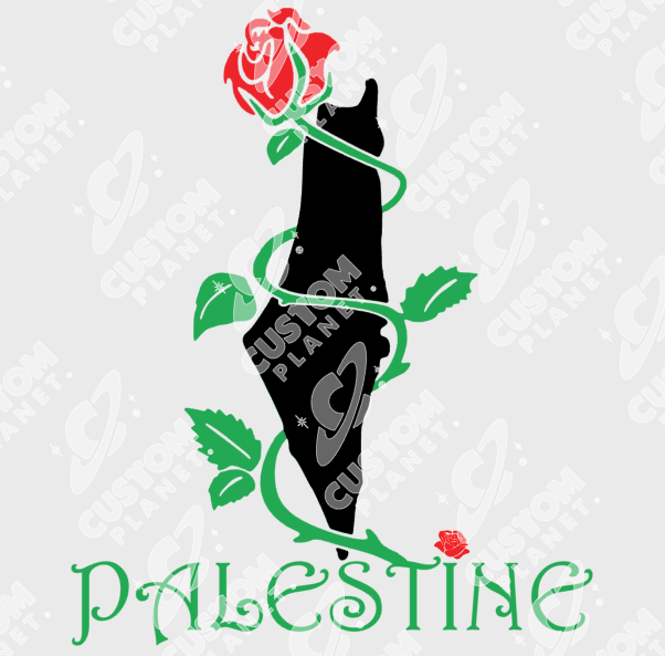 Rose Wrapped Palestine