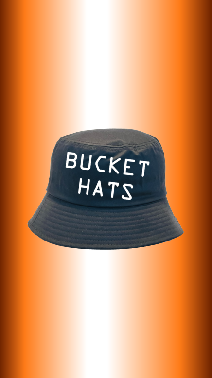 Custom Bucket Hats