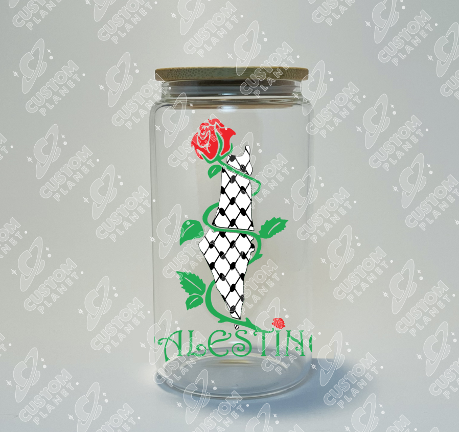 Rose Wrapped Palestine