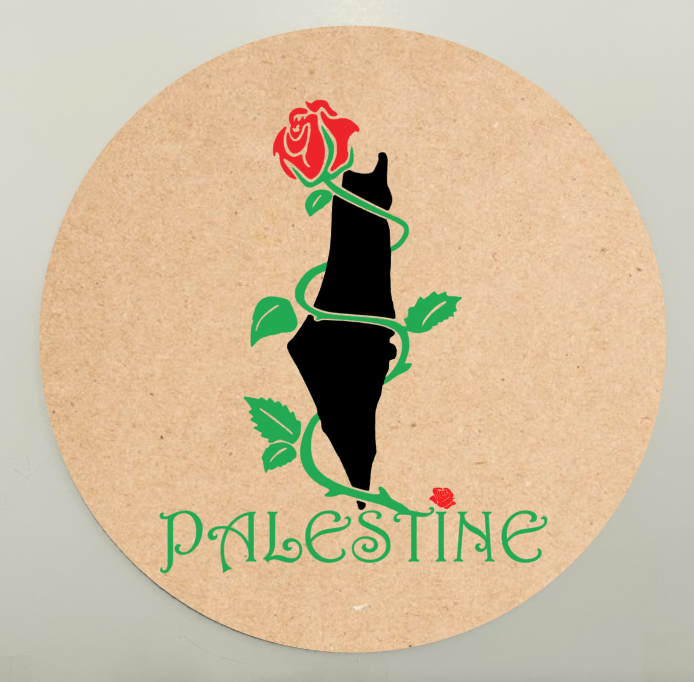 Rose Wrapped Palestine