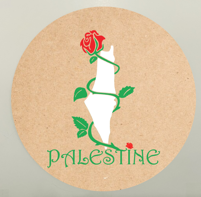 Rose Wrapped Palestine